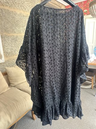 Vestido Carolina Herrera Talla Única Negro