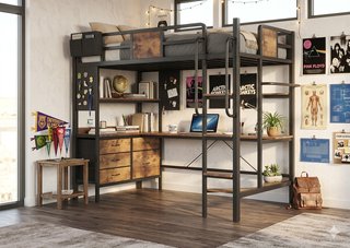 Oferta !! Litera con escritorio integrado + envio