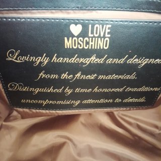 Borsa Tote Love Moschino Blu e Rosso