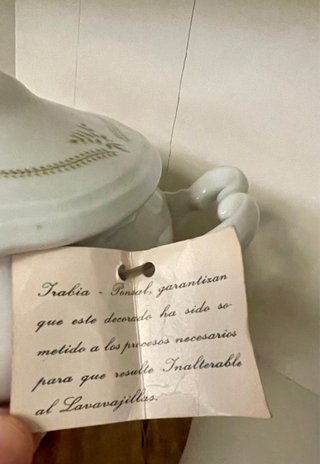 Sopera Irabia Porcelana Blanca