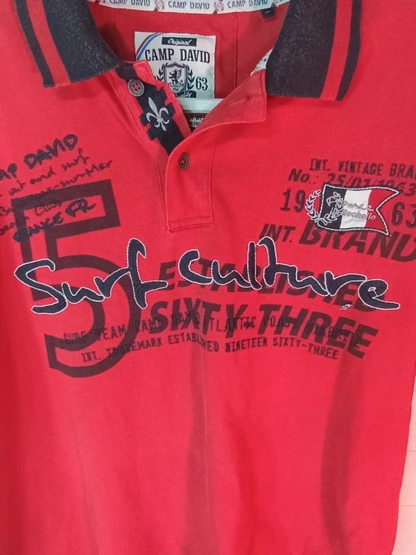 Polo Camp David "Surf Culture" XL R601