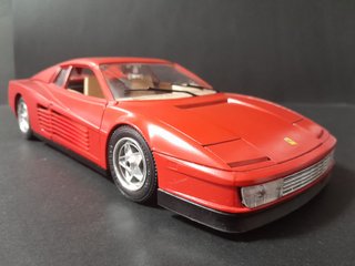 Ferrari Testarossa Bburago 1/18 Rojo