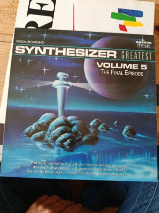 Vinilo Synthesizer Greatest Vol. 4 y vol.5 (1991)
