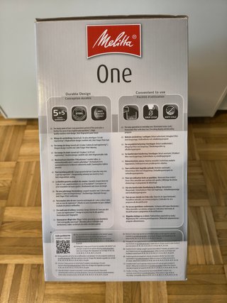 Melitta One 1031-03 Macchina Caffè Filtro 1,25L