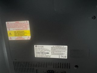 Televisión LG Negra