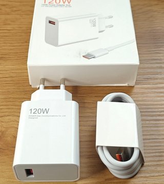Cargador compatible Xiaomi 120W Carga Rapida Cable