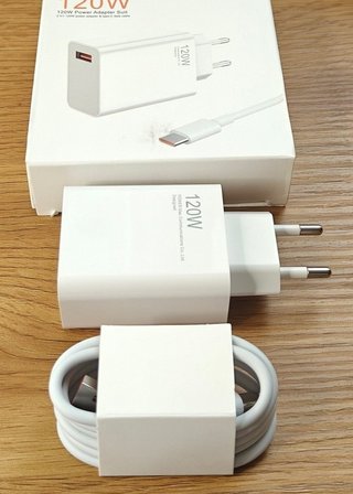 Cargador compatible Xiaomi 120W Carga Rapida Cable