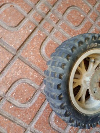 Rueda trasera minimoto cros Yamaha