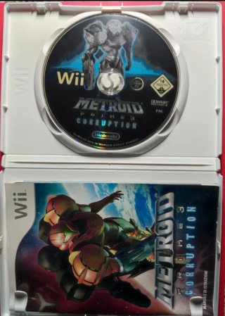 Metroid Prime 3 Corruption Nintendo Wii #A1782