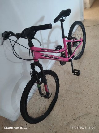 Bicicleta Infantil Rosa 24