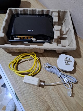 Router Modem D-Link Wireless N300 ADSL2+