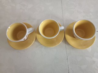 3 Tazzine da Caffè da Collezione