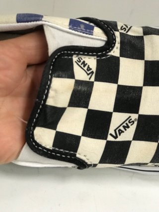 Scarpe Vans a scacchi nero ottimo stato