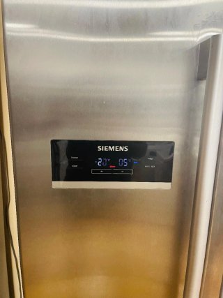 Nevera Siemens Acero Inoxidable Americana