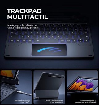 Funda Dexnor con Teclado Español Ñ