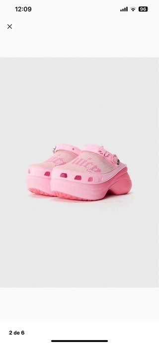 Crocs plataforma juicy couture