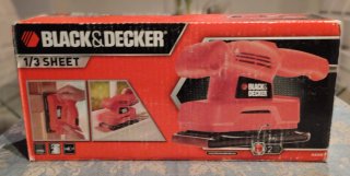 Lijadora Orbital Black & Decker