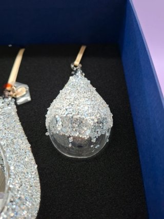 Set 3 Palline Natale Swarovski 5596791 ZYQ