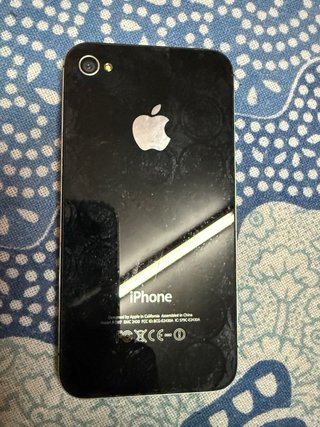 iPhone 6S y 4S Negro/Plateado