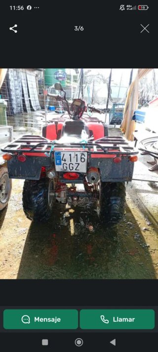 Quad ATV 200 4x2 Rojo