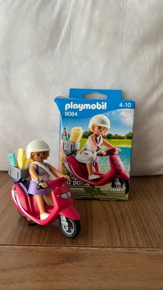 Playmobil 9084 Chica en Moto