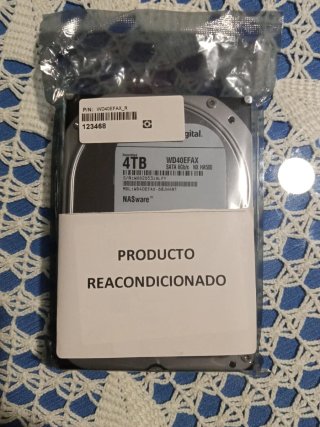 Disco Duro WD 4TB NAS WD40EFAX