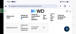 Disco Duro WD 4TB NAS WD40EFAX