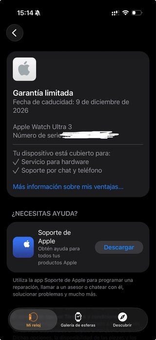 Apple Watch Ultra Azul/Plata