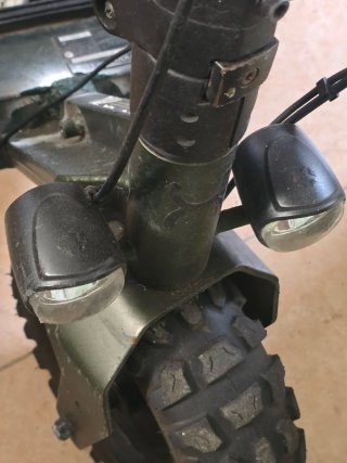2 Faros Delanteros Patinete Eléctrico