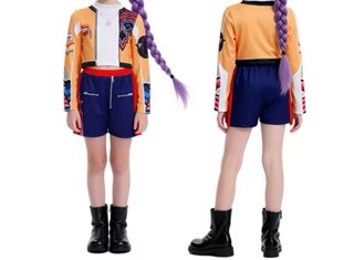 Traje K-pop niña rumi