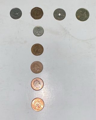 Colección monedas mundo. Más de 40 diferentes!