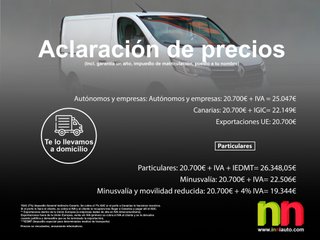 Renault Trafic L1H1 FG 2T8 2.0BlueDCI 130cv + NAVI 2.0BlueDCI 130cv