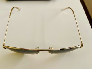 Gafas Ray-Ban Aviador Dorado y Verde