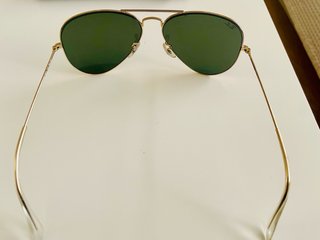 Gafas Ray-Ban Aviador Dorado y Verde