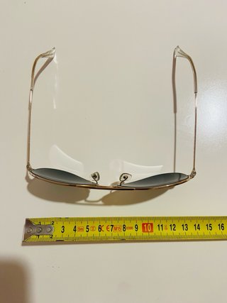 Gafas Ray-Ban Aviador Dorado y Verde