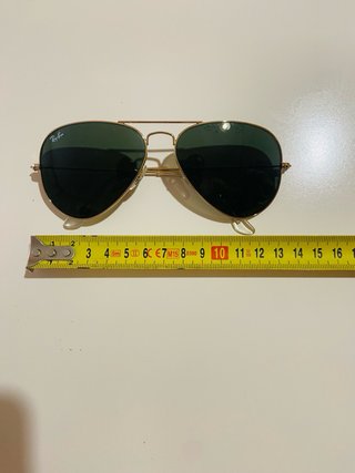 Gafas Ray-Ban Aviador Dorado y Verde