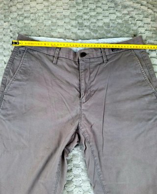 Pantalones Chinos Rectos Tommy Hilfiger gris