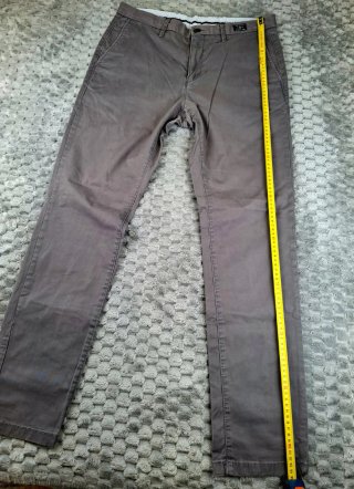 Pantalones Chinos Rectos Tommy Hilfiger gris