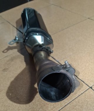 Silencioso Escape GRmoto Carbono