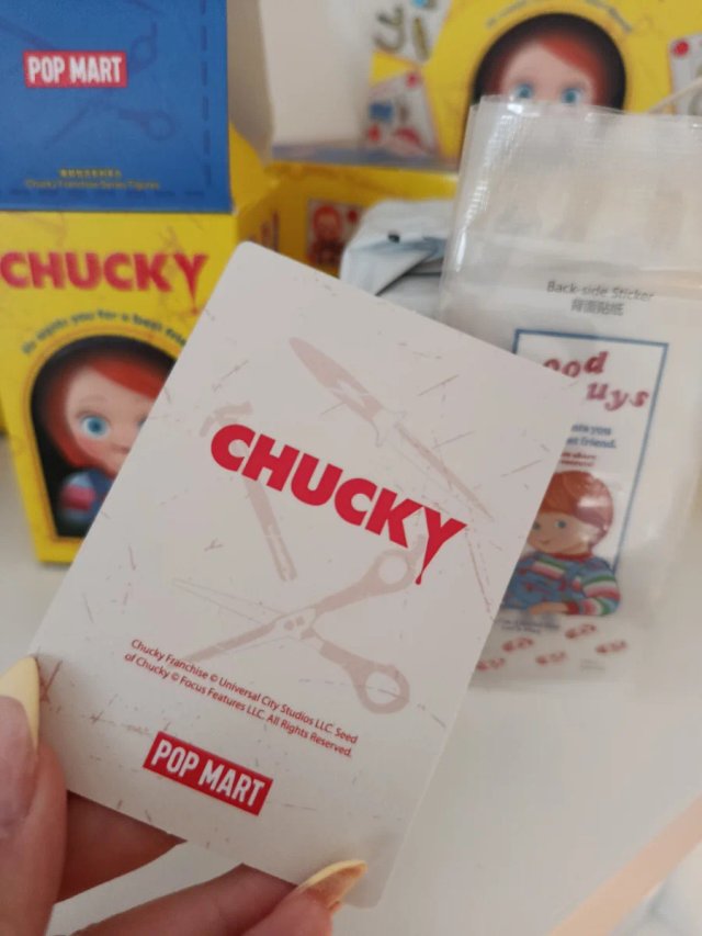 Chucky Pop Mart Serie Franquicia Figura especial