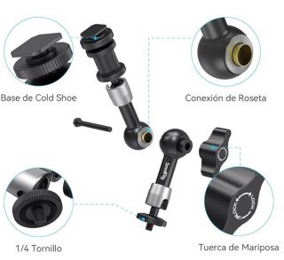 SmallRig Brazo Mágico con Adaptador Zapata
