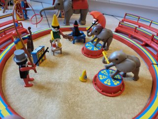 Playmobil Circo 3553 +3514 vintage
