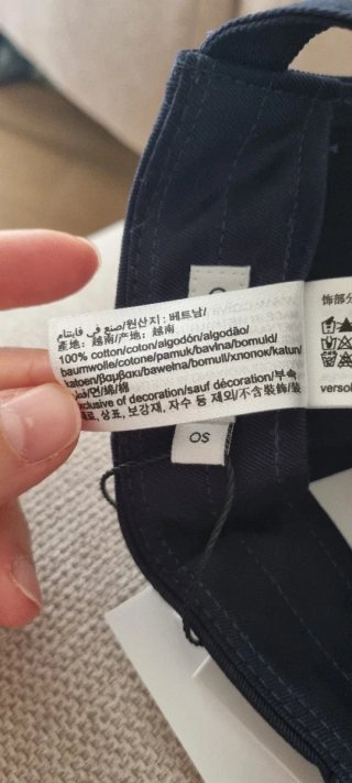 Cappellino Calvin Klein CK Navy