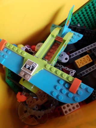 Mas de 2 kilos de piezas de construcción