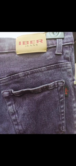 Jeans viola vintage