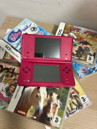 Nintendo DS Rosa con Caricatore