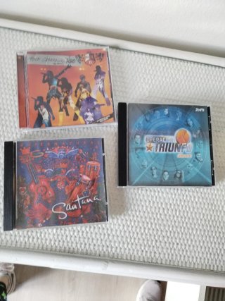 Lote 3 CDs: Operación Triunfo, Santana, RBD
