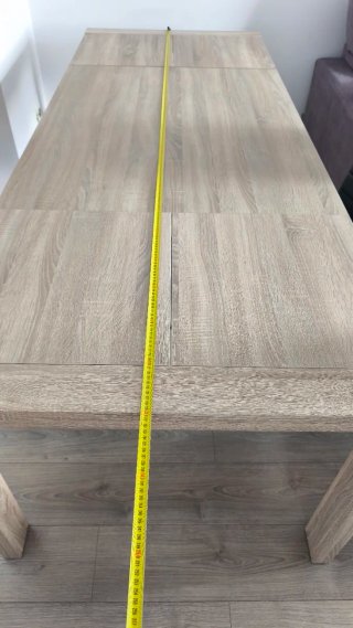 Mesa comedor madera 90x130 extensible hasta 230
