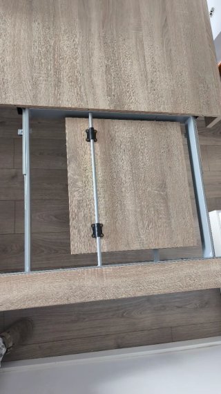 Mesa comedor madera 90x130 extensible hasta 230