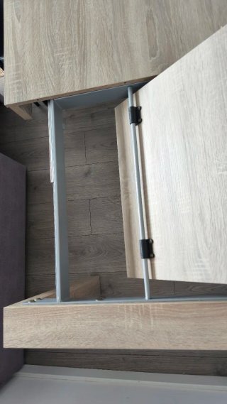 Mesa comedor madera 90x130 extensible hasta 230